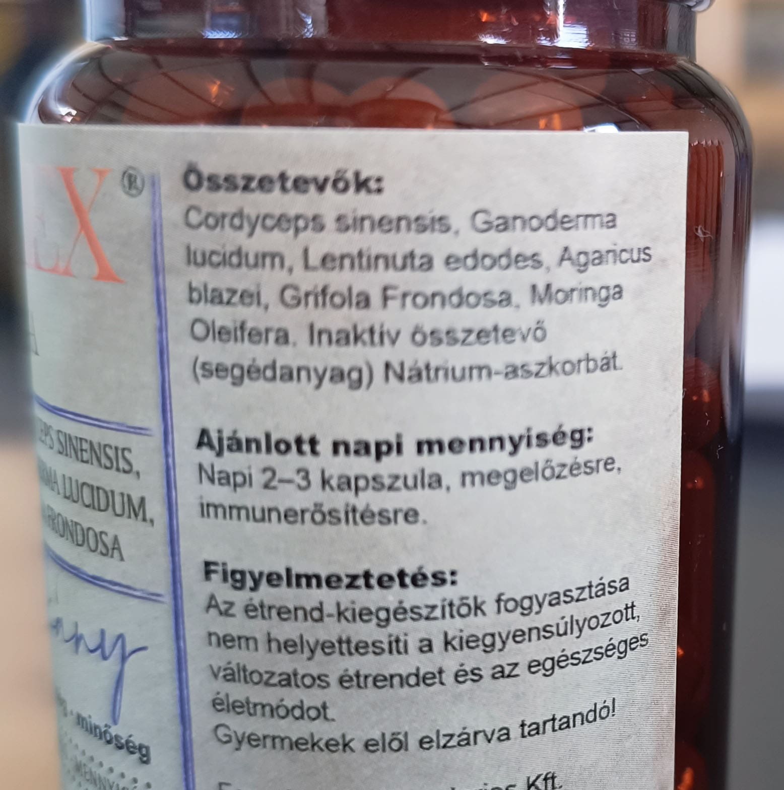 5 gyógygomba Komplex + Moringa - Image 2