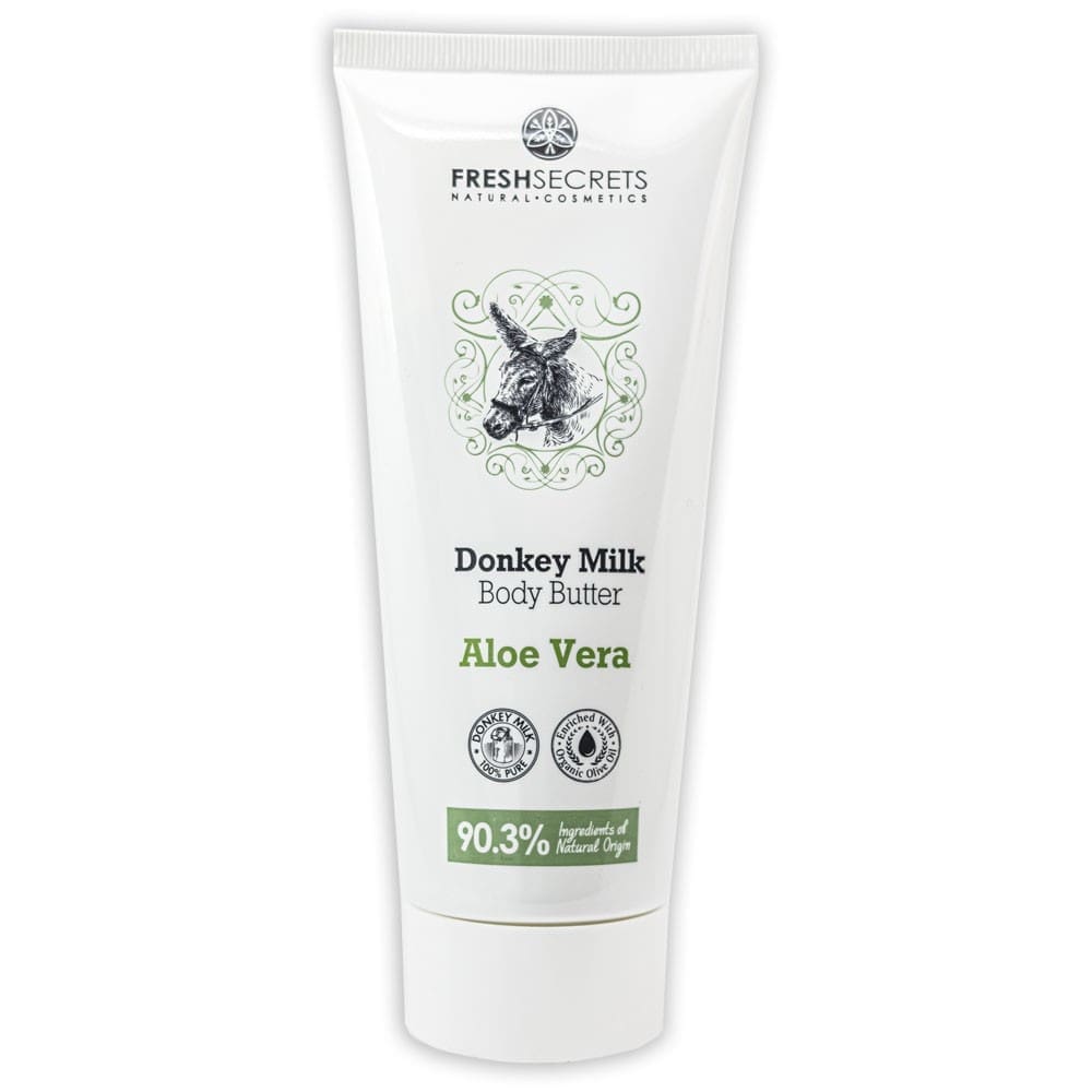 Szamártejes Testápoló-Testvaj Aloe Veraval 200ml
